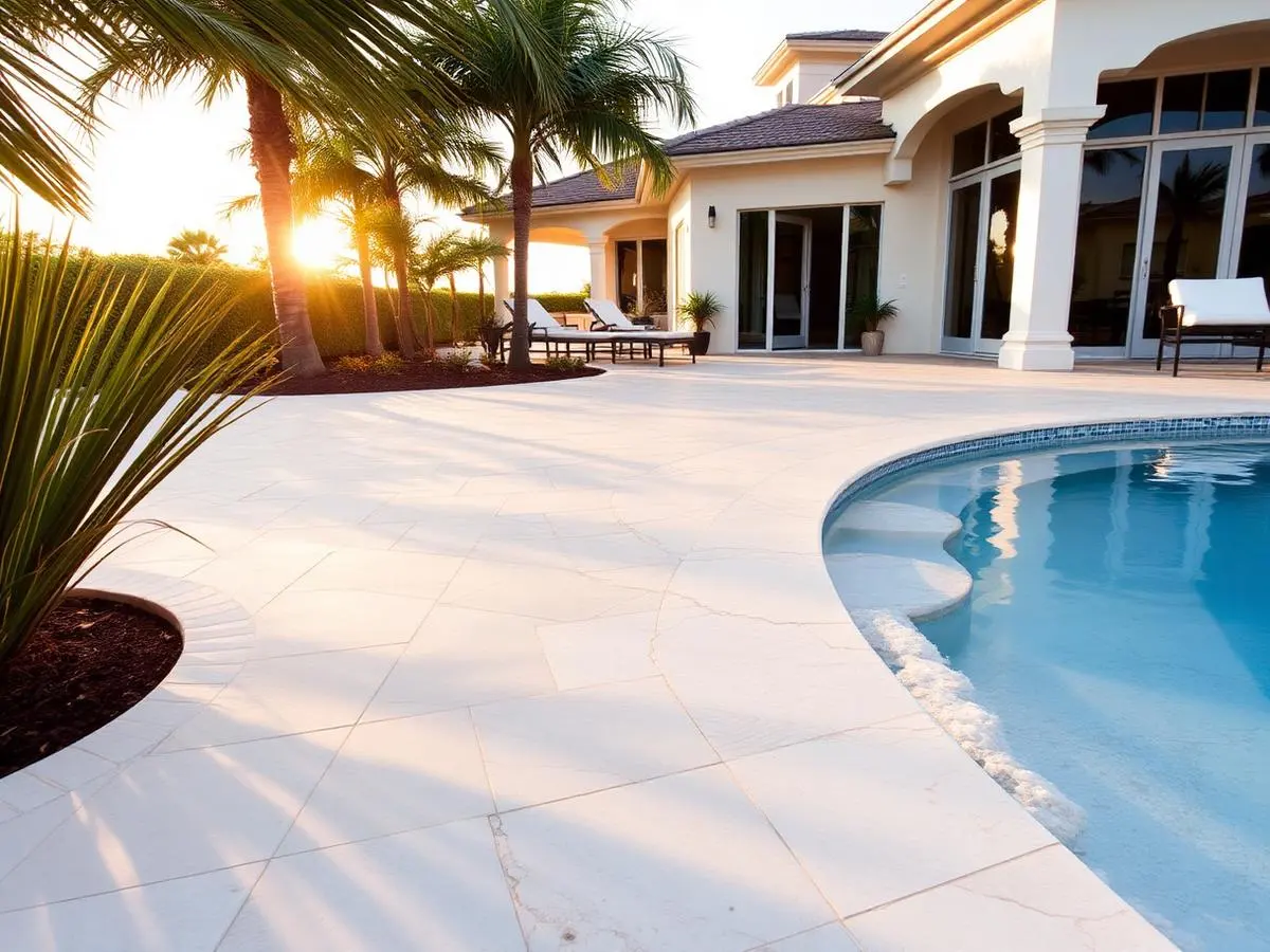 Pool Deck Pavers